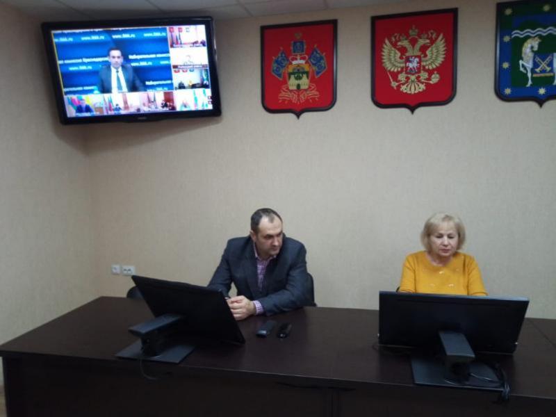 Об участии в расширенном планерном совещании избирательной  комиссии Краснодарского края