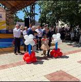 Торжественно открыли новую территорию в городе Ккрганинске
