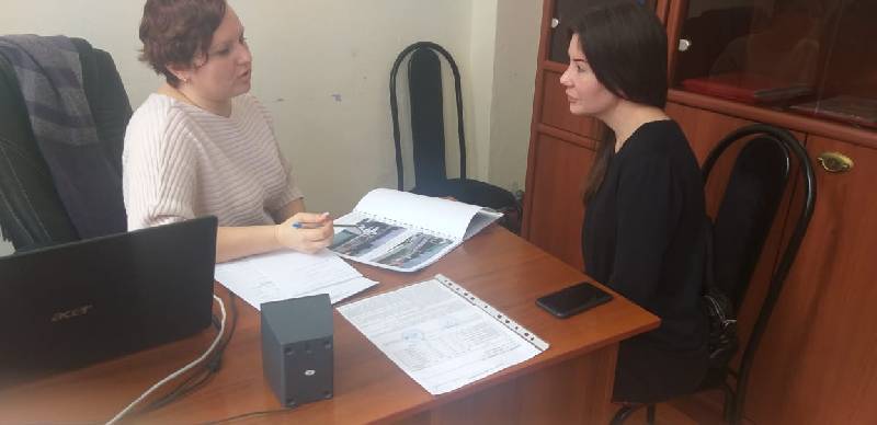Молодой депутат Татьяна Саликова провела прием граждан