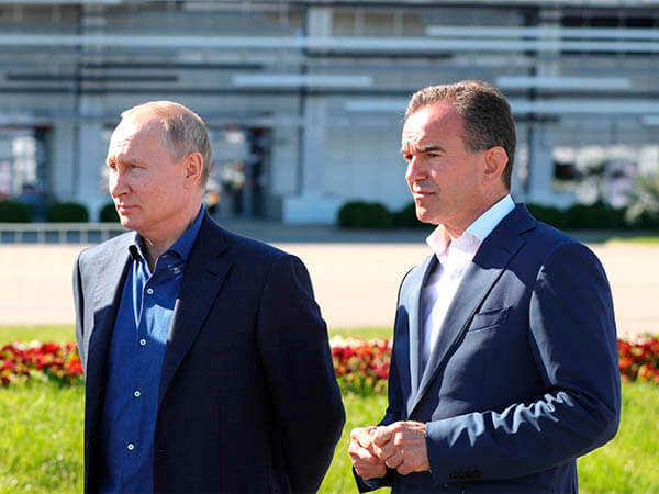 Владимир Путин: «Кубань возглавляет один из самых активных губернаторов в России»