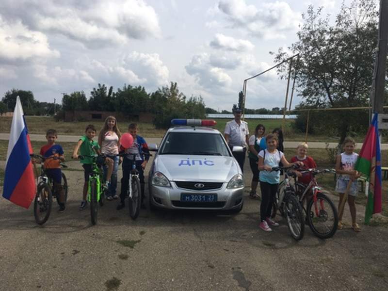 В селе Урмия прошел велопробег, приуроченный  к Всероссийскому дню трезвости
