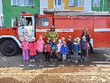 Организовали инструктаж по пожарной безопасности для воспитанников детского сада