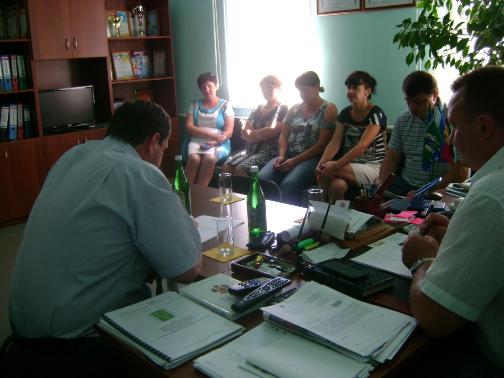 Выездное заседание СМД Курганинского  района в Безводном сельском поселении.