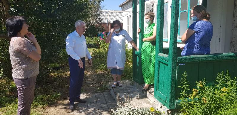 Продолжаются рабочие поездки главы района. Сегодня Андрей Ворушилин побывал в Безводном сельском поселении